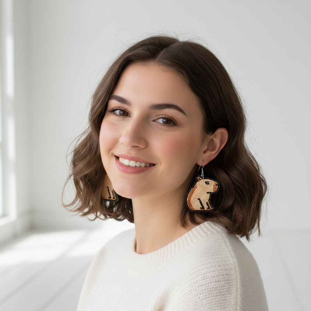 Custom Pet Earrings