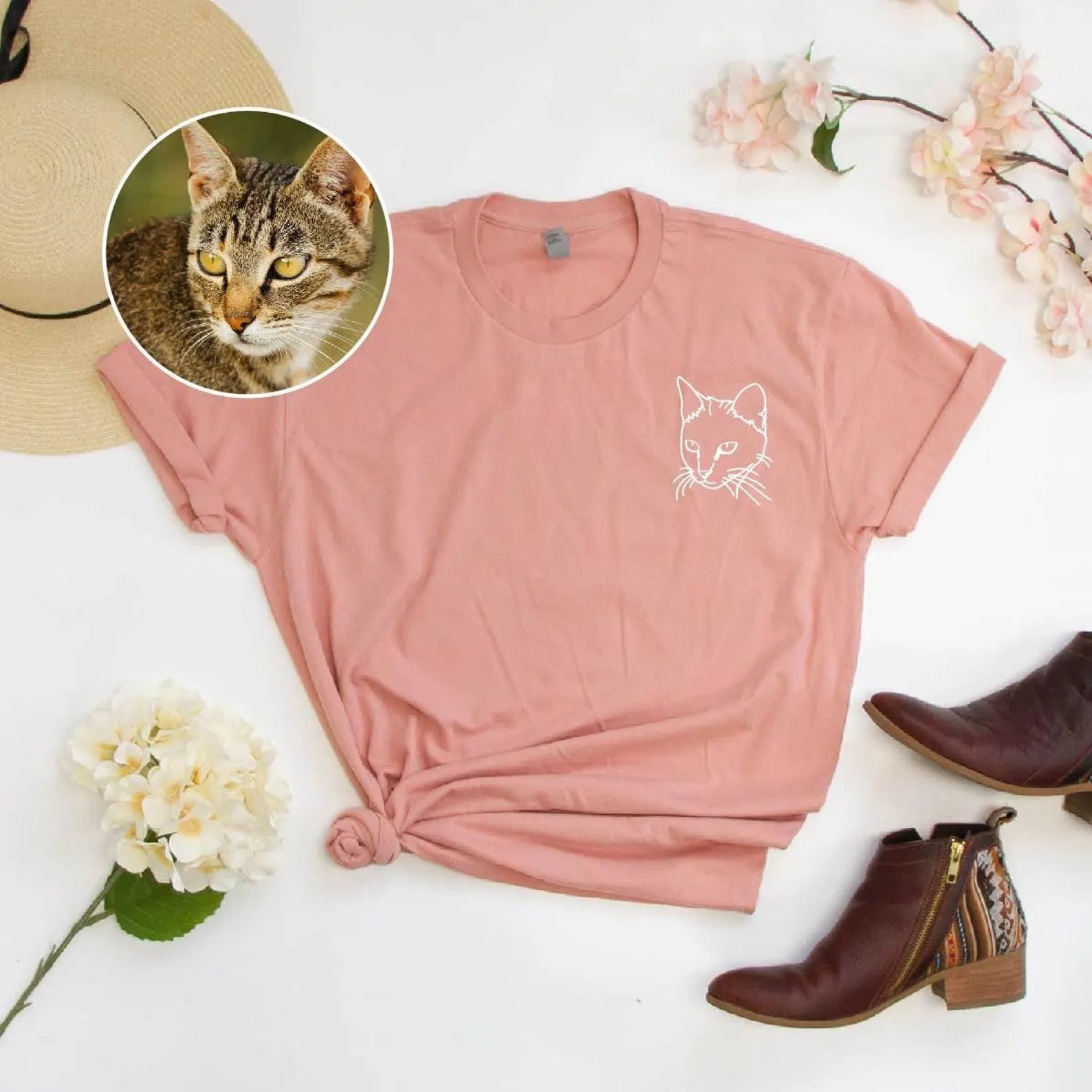 Custom Pet Portrait Shirt