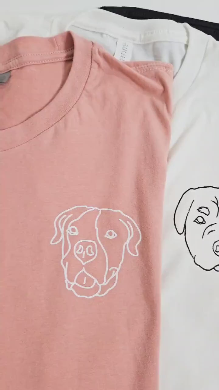 Custom Pet Portrait Shirt